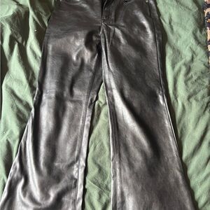 GAP High Rise Flare Pants in Black